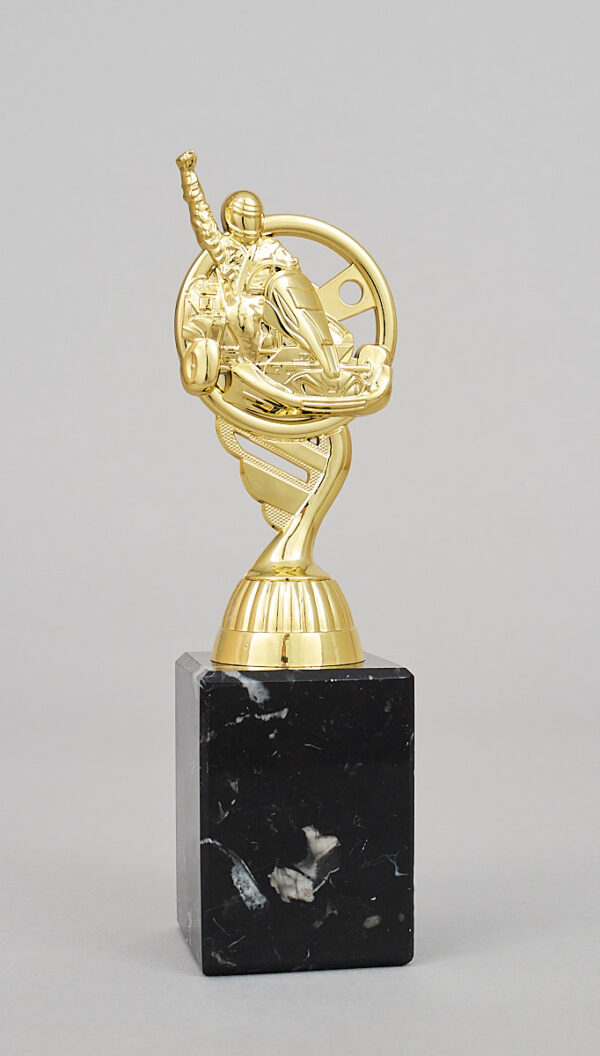 Motokáry trofej zlatá  18 - 24 cm - Image 3