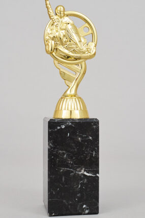 Motokáry trofej zlatá  18 - 24 cm - 24 cm
