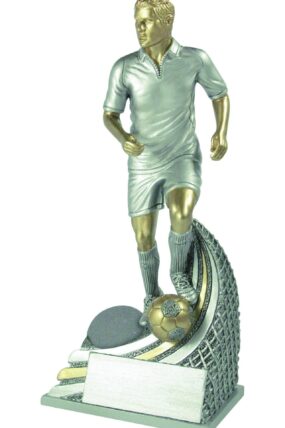 Figurka plaketa – Fotbalista hráč 15 - 25 cm - 17,5 cm