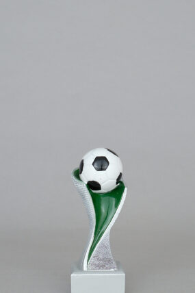 Fotbalová trofej 3D 14 - 30 cm - 14 cm