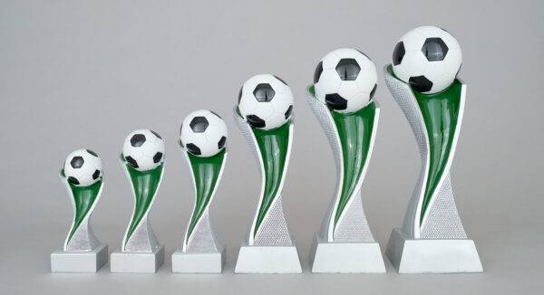 Fotbalová trofej 3D 14 - 30 cm
