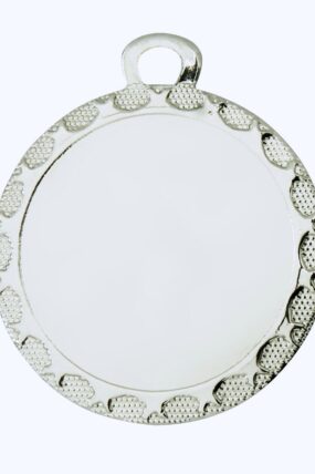 Medaile průměr 32 mm - Stříbrná