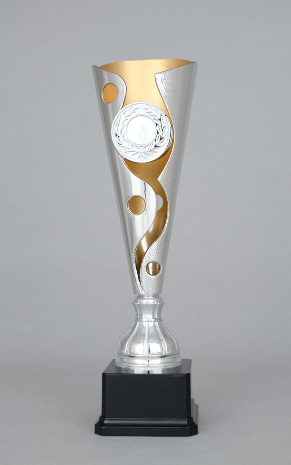 Stříbrno - zlatý sportovní pohár 34 - 39 cm - Image 3