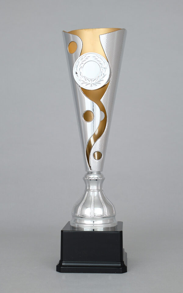 Stříbrno - zlatý sportovní pohár 34 - 39 cm - Image 2