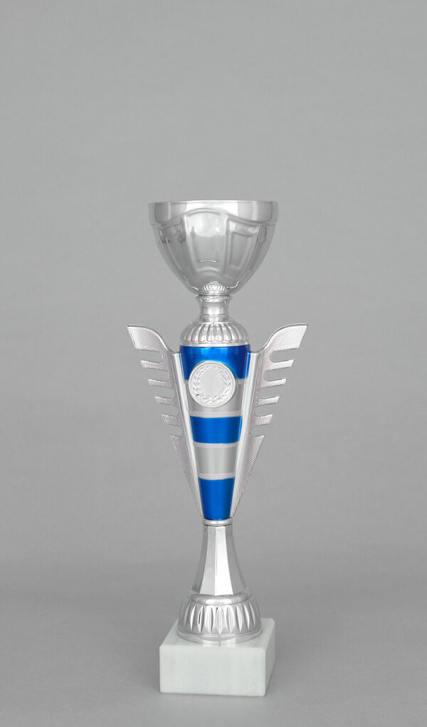 Stříbrnomodrý sportovní pohár 30 - 39 cm - Image 5