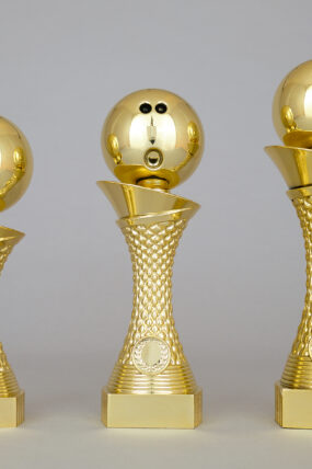 Trofej zlatá - bowling 23 - 27 cm