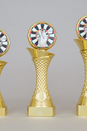 Trofej zlatá šipky 23 - 27 cm