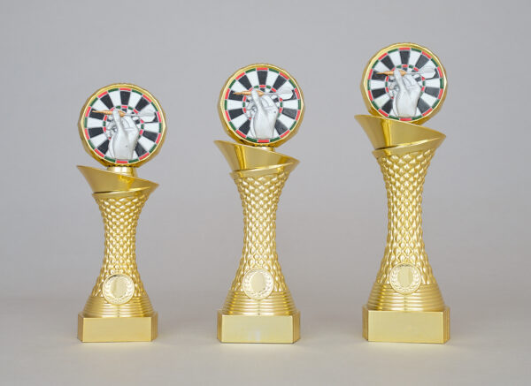 Trofej zlatá šipky 23 - 27 cm