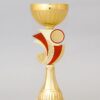 Zlatý sportovní pohár se zlato - červeným středem 23 - 29 cm - Image 4