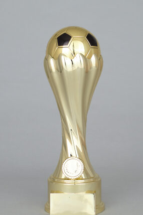 Fotbalová trofej zlatá 16 - 31 cm - 27 cm