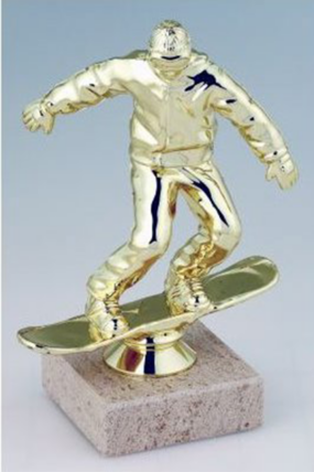 Figurka snowboardista 15 - 19 cm