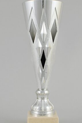 Stříbrný sportovní pohár kornout 27 - 30 cm - 28,5 cm