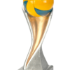Trofej volejbal - míč 3D 14,5 - 19,5 cm