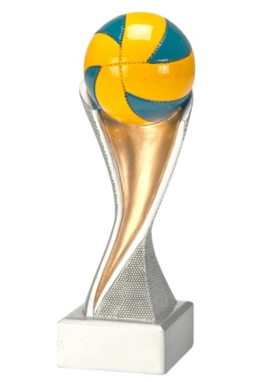 Trofej volejbal - míč 3D 14,5 - 19,5 cm