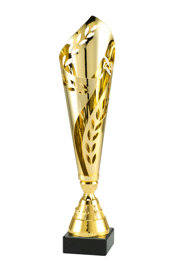 Luxusní sportovní pohár kornout 43 cm