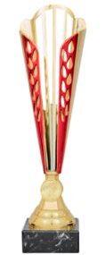 Zlatočervený sportovní pohár 32 - 36 cm - 32 cm