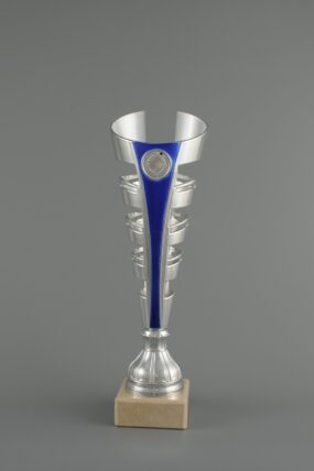 Stříbrný sportovní pohár kornout 32,5 - 35 cm