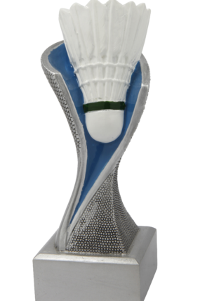 Trofej - badminton 3D 14,5 - 19,5 cm - 17 cm