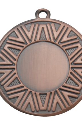 Medaile vločka průměr 46 mm - Bronzová