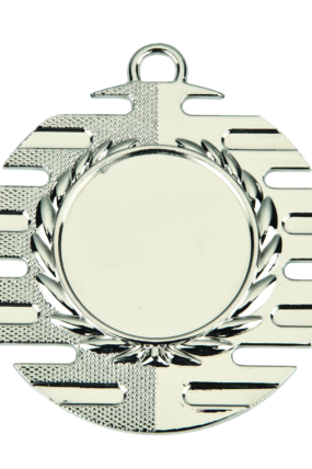 Medaile paprsky průměr 50 mm - Stříbrná