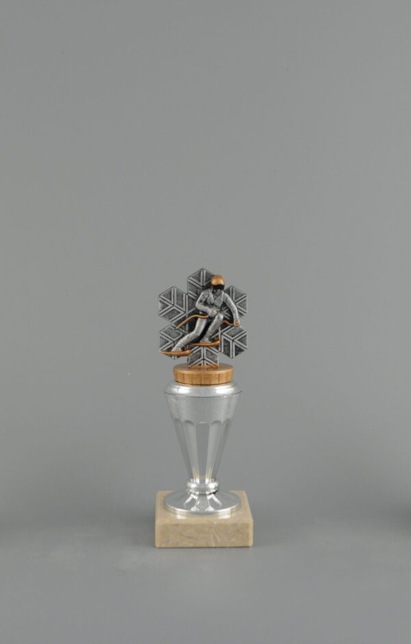 Trofej - lyžař ve vločce 14,5 - 21,5 cm - Image 3