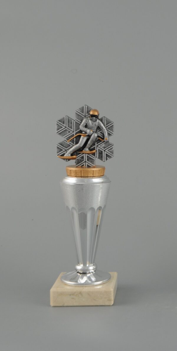 Trofej - lyžař ve vločce 14,5 - 21,5 cm - Image 2