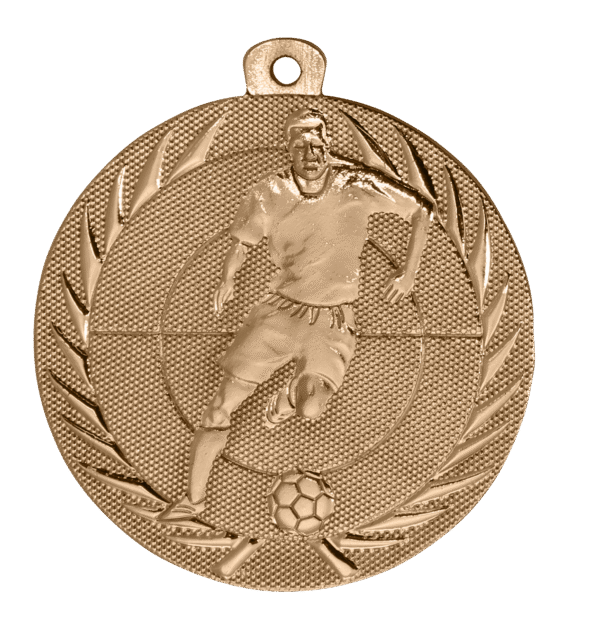Medaile fotbal - hráč s míčem, průměr 50mm - Obrázek 3