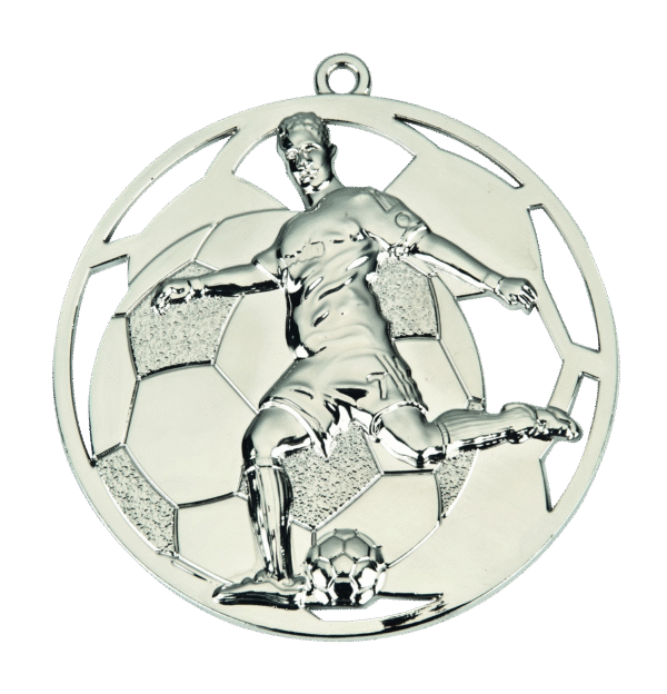 Medaile průměr 50 mm fotbalista - Obrázek 2